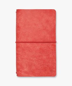 [:bg]Червен кожен тефтер Мено Дърварт [:en]Red leather notebook Meno Darvart[:]
