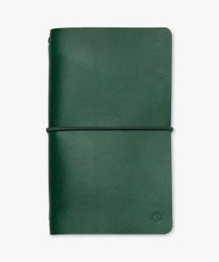 [:bg]Зелен кожен тефтер Мено Дърварт [:en]Green leather notebook Meno Darvart [:]